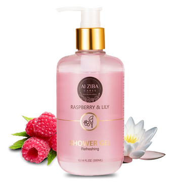 Raspberry & Lily Shower Gel – Hydrate & Soothe