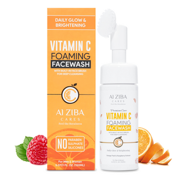 Vitamin C Foaming Face Wash with Orange & Raspberry