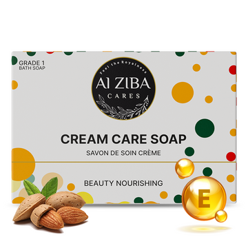 Cream Care Soap – Almond & Vitamin E (4 Pack)