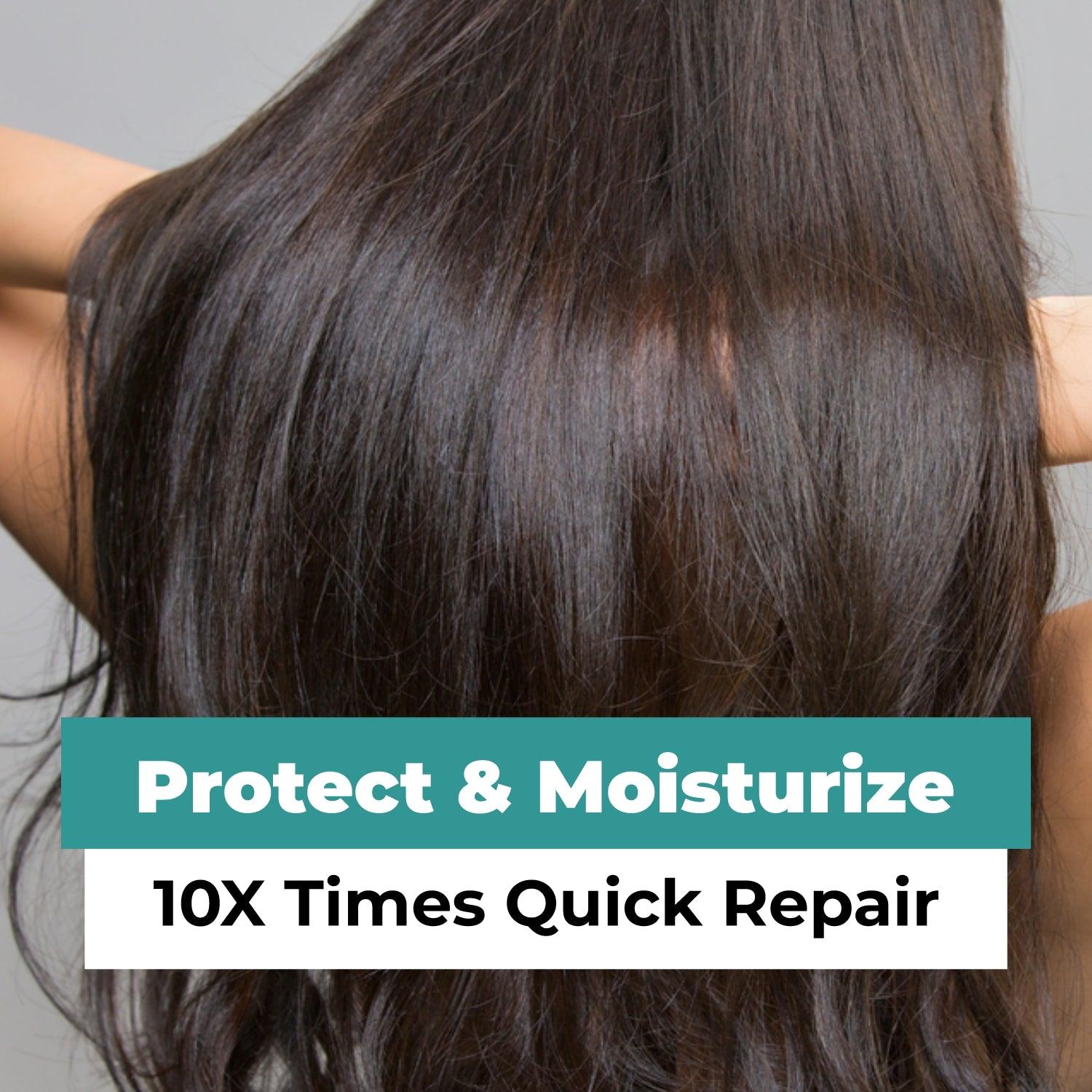 Argan Oil and Biotin Shampoo with Pumpkin Seed oil and Green Tea Extract - Deep Moisturisation and Protection - 500ML - ALZIBA CARES