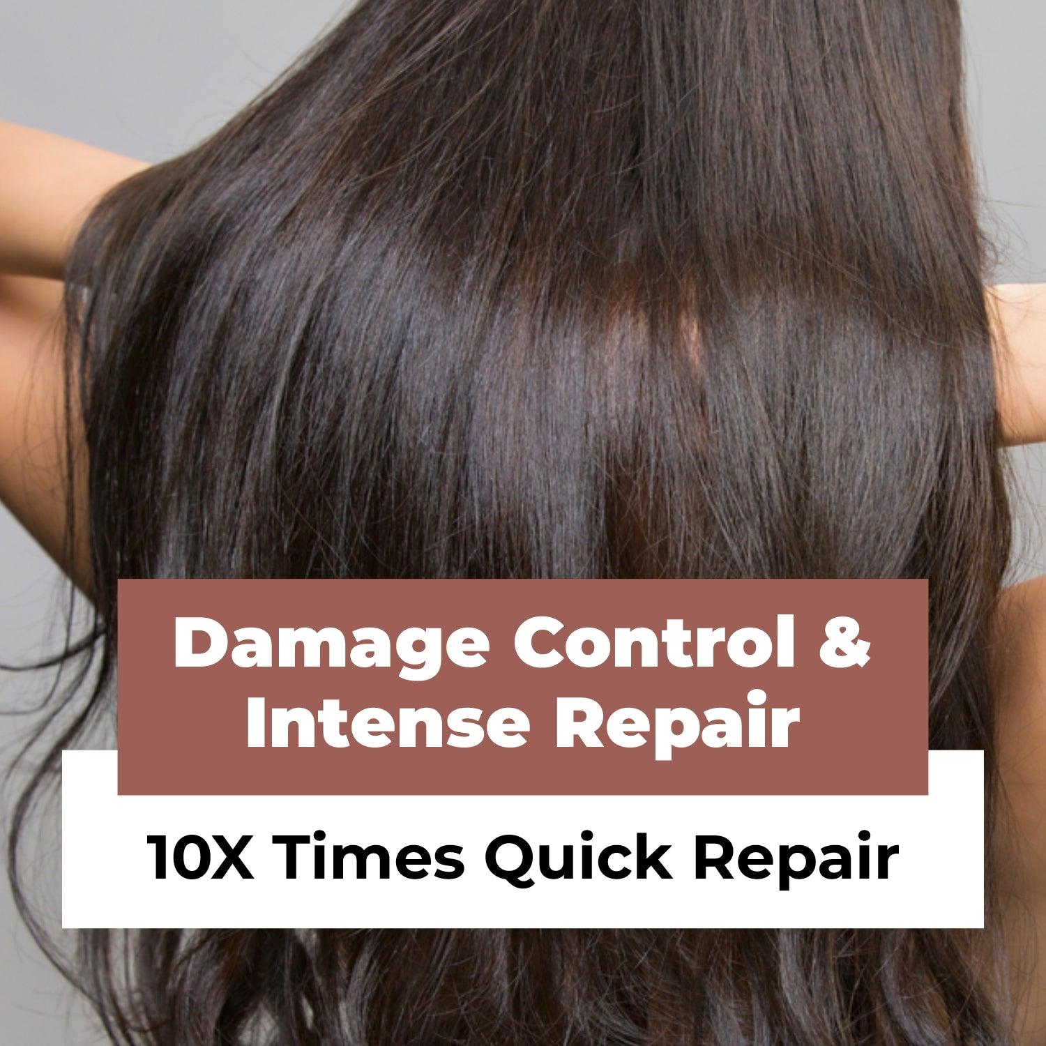 Caffeine and Keratin Shampoo with Niacinamide and Saw Palmetto Extract - Damage Control and Intense Repair - 500 ML - ALZIBA CARES